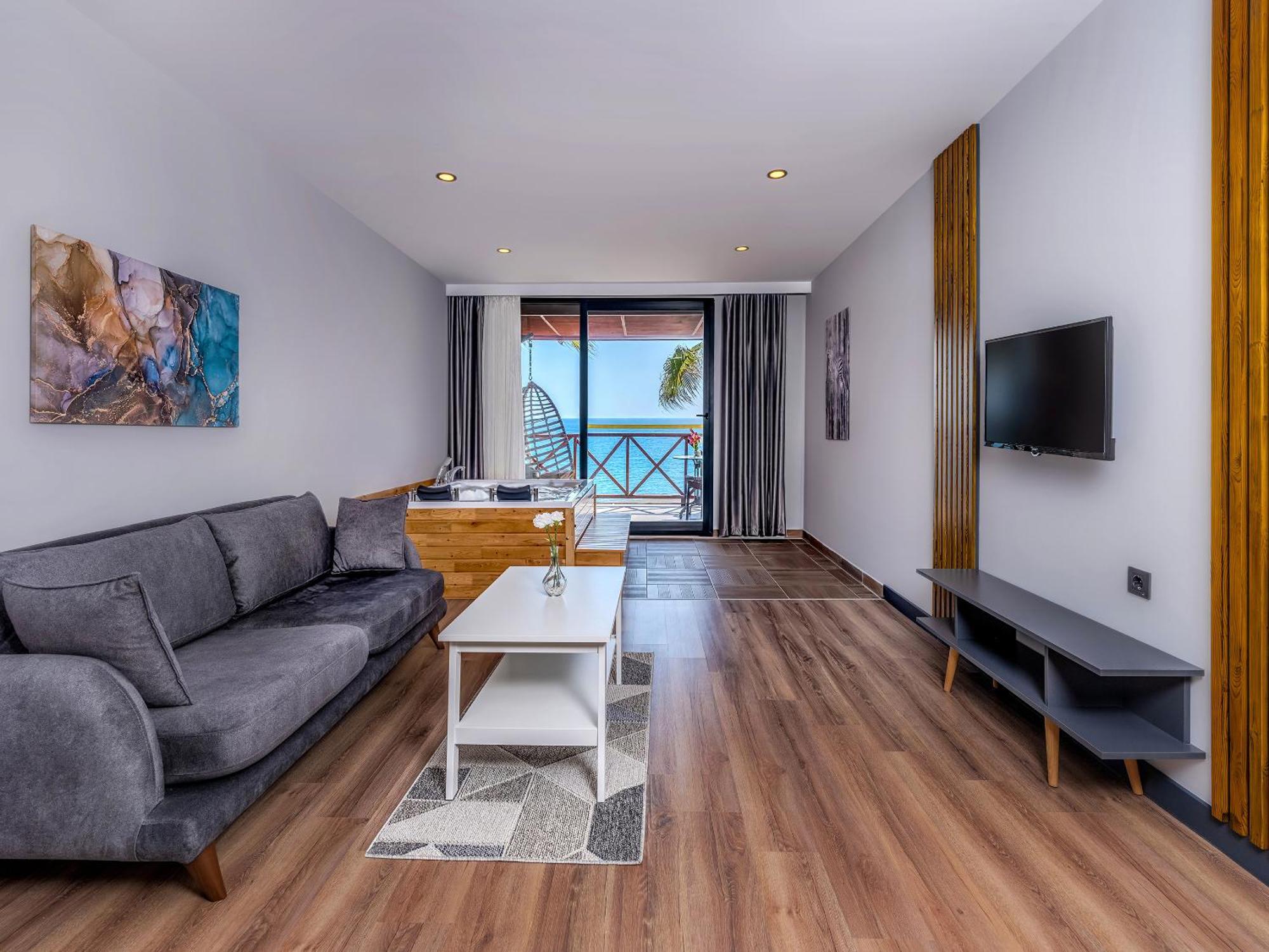 Adora Calma Beach Hotel Adults Only Kızılot Bagian luar foto
